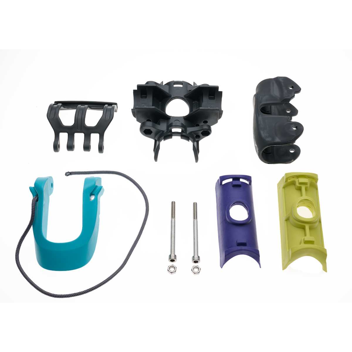 DUOTONE iFront 2.0(S1) + Friction Pad RDM+SDM (SS22-onw) 2024-Duotone Windsurfing-160-Black-14220-8025-9010583116211-Surf-store.com