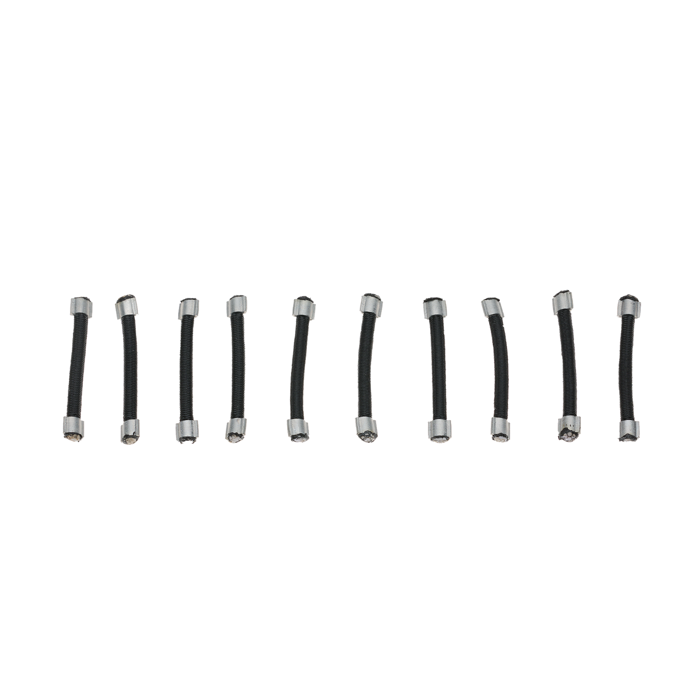DUOTONE Iron Heart rubber bungee (SS23-onw) (10pcs) 2024-Duotone Kiteboarding-0-C60:black-44230-8148-9010583134635-Surf-store.com