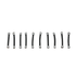 DUOTONE Iron Heart rubber bungee (SS23-onw) (10pcs) 2024-Duotone Kiteboarding-0-C60:black-44230-8148-9010583134635-Surf-store.com