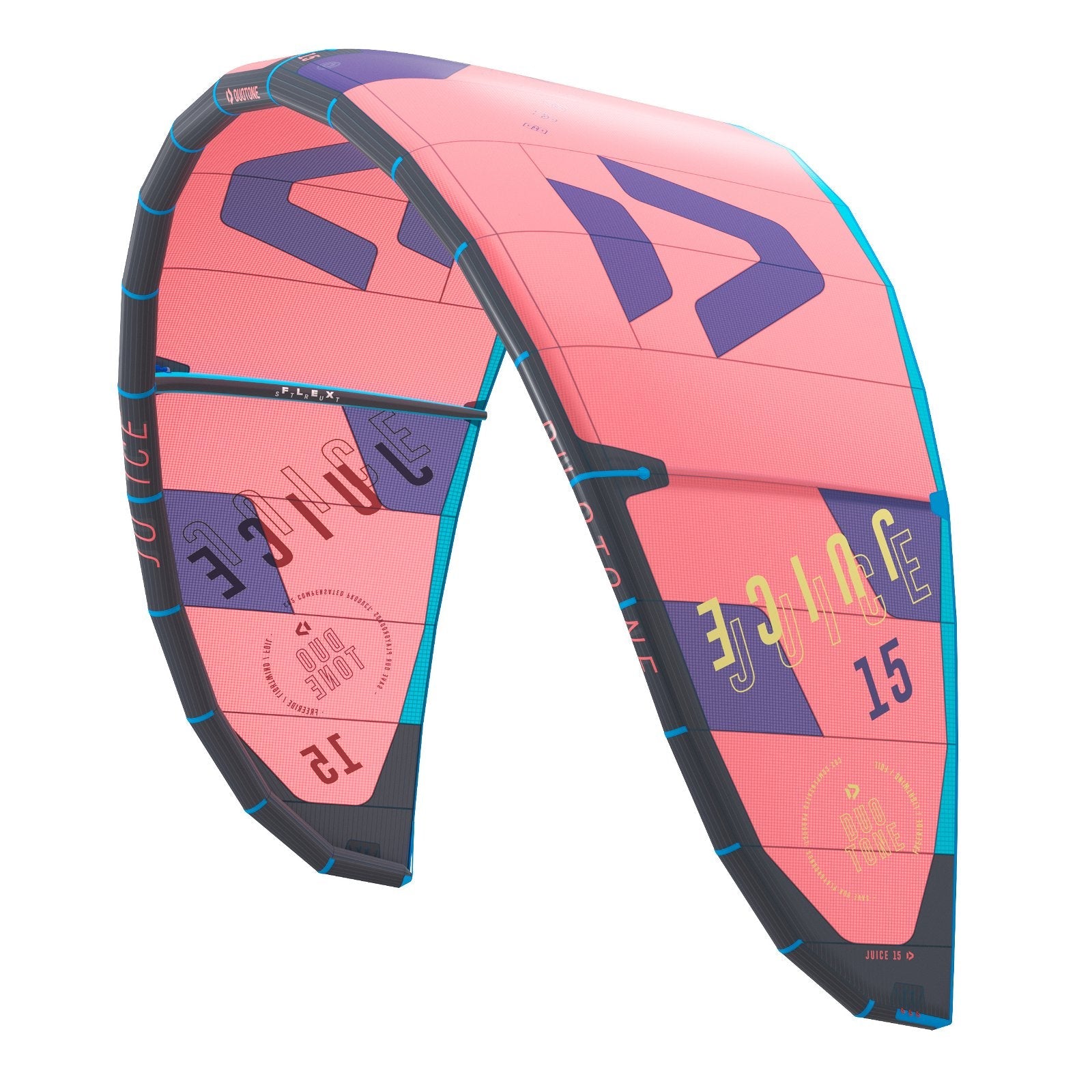 Duotone Juice 2023-Duotone Kiteboarding-13.0 m2-C30:coral/heron-44220-3007-9010583147673-Surf-store.com