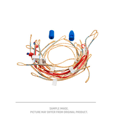 DUOTONE Front Bridle Juice D/LAB left/red (SS23-onw)-Duotone Kiteboarding-44230-8698-Surf-store.com