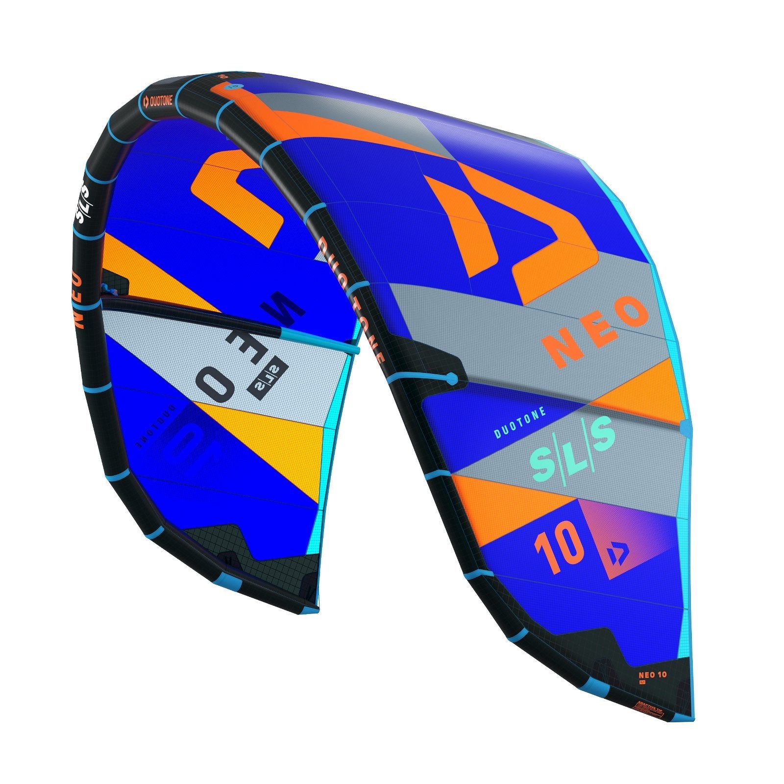 DUOTONE Neo SLS 2024-Duotone Kiteboarding-05.0 m2-C06:royal-blue/orange-44240-3014-9010583196251-Surf-store.com
