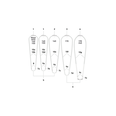 DUOTONE Platinum SLS Boom Tailend (SS22-onw) 2024-Duotone Windsurfing-140/150 (23.5mm)-Black-14220-8100-9010583108216-Surf-store.com