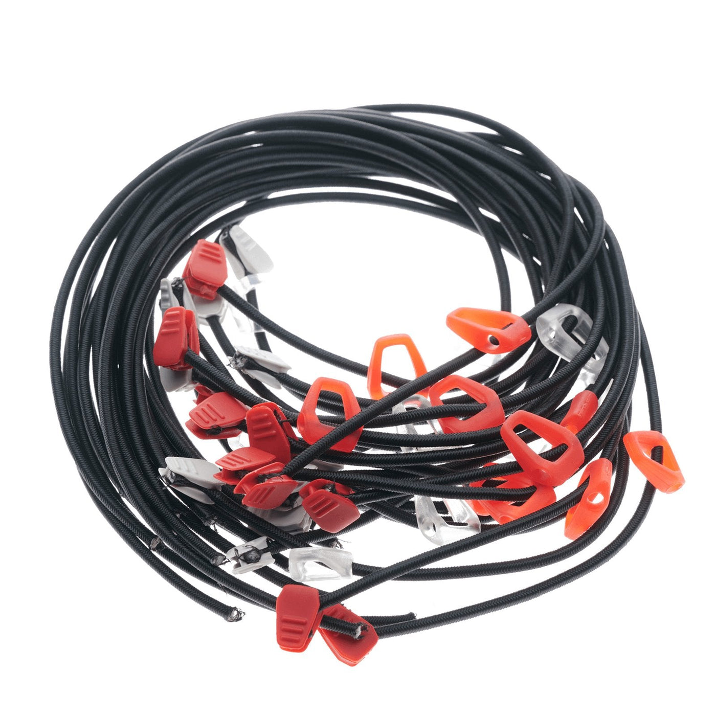 DUOTONE Rubber Cord Click Bar Floaters(SS21-onw)(10pcs) 2024-Duotone Kiteboarding-OneSize-red-black-44210-8197-9008415990856-Surf-store.com