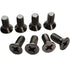 DUOTONE Screw Fin M6 (SS19-onw) (8pcs) 2024-Duotone Kiteboarding-14mm-Black-44900-8072-9010583082158-Surf-store.com