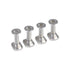 DUOTONE Screw Set Foil Mounting System (incl. nuts) (4pcs) 2024-Duotone Foilwing-M8x20-42240-8076-9010583189284-Surf-store.com