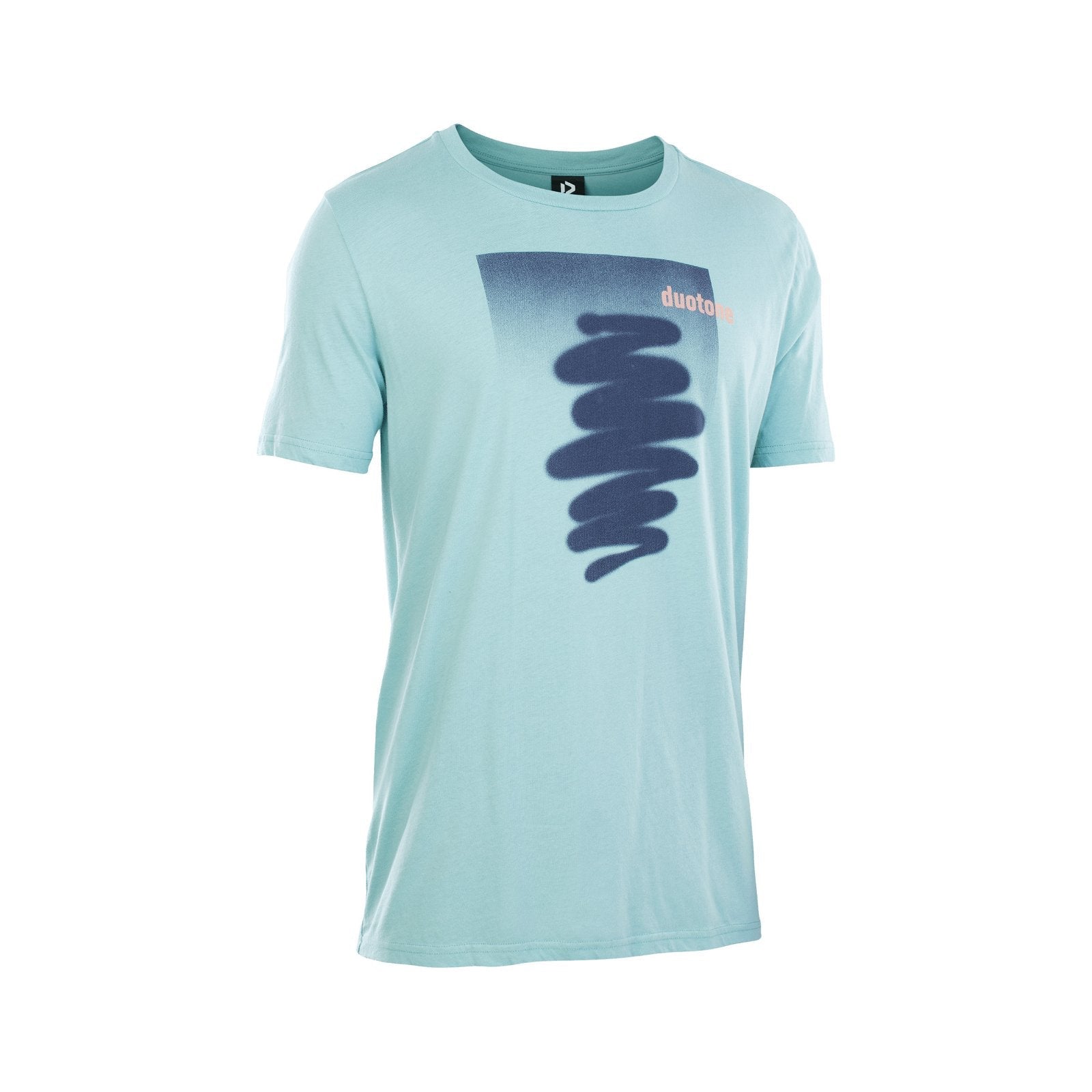 Duotone Tee Branded SS men 2023-Duotone Kiteboarding-L-Aqua-44232-5006-9010583107431-Surf-store.com