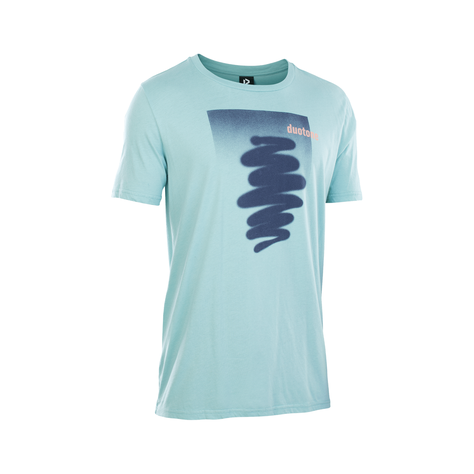 Duotone Tee Branded SS men 2023-Duotone Kiteboarding-L-Aqua-44232-5006-9010583107431-Surf-store.com