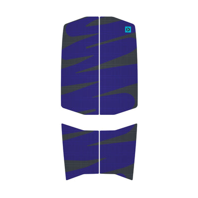 DUOTONE Traction Pad Front 2024-Duotone Kiteboarding-5mm-C54:dark-grey/violet-44230-8032-9010583133935-Surf-store.com