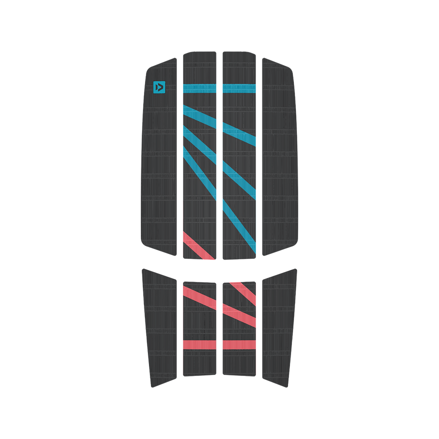 DUOTONE Traction Pad Team Front 2022-Duotone Kiteboarding-3mm-dark-grey/block-44220-8038-9010583048192-Surf-store.com