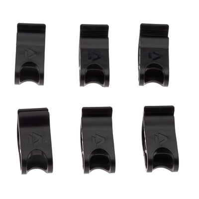DUOTONE Tube Clamp Lazy Pump Max Flow (SS19-onw) (6pcs) 2024-Duotone Kiteboarding-OneSize-Black-44900-8778-9008415851041-Surf-store.com