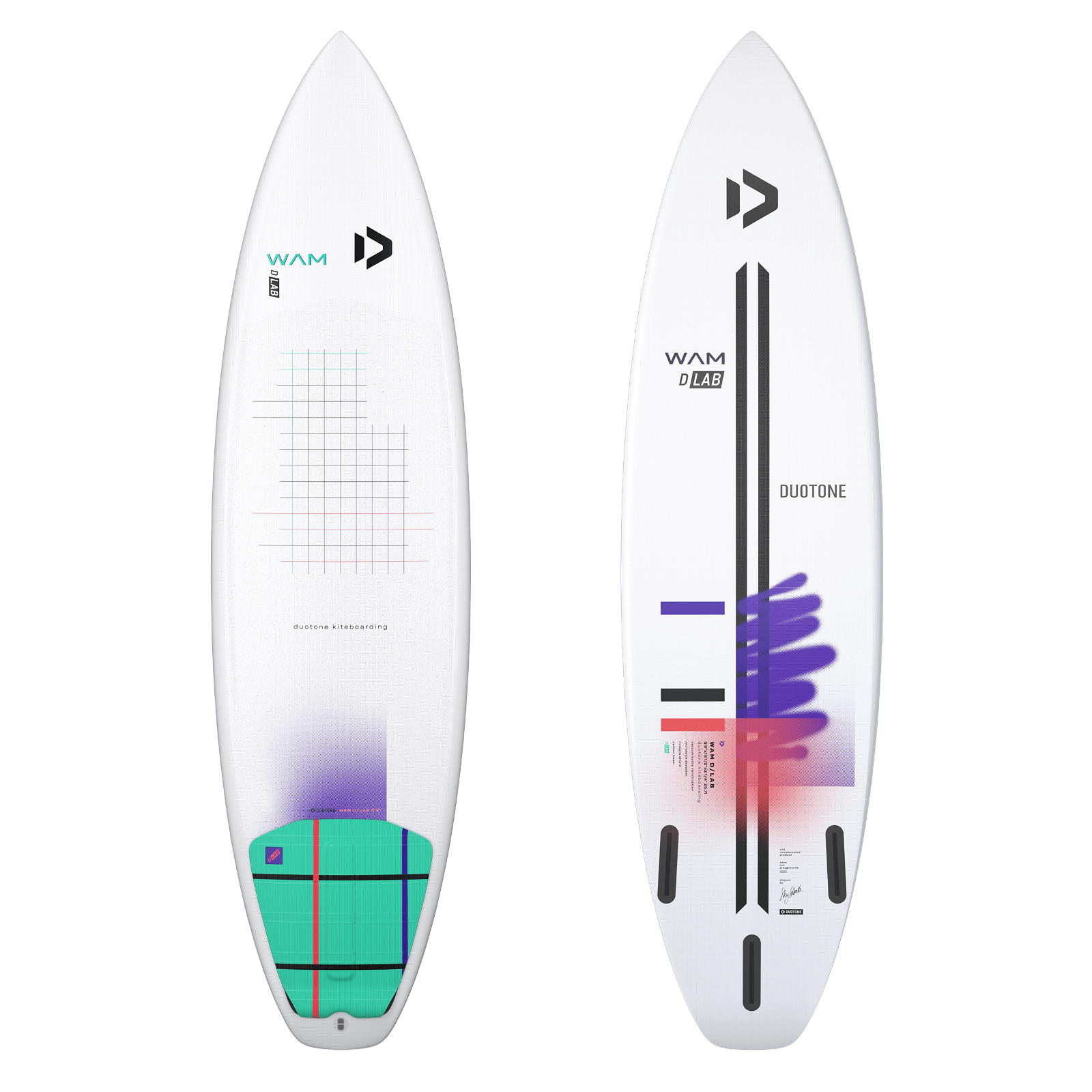 DUOTONE Wam D/LAB 2024-Duotone Kiteboarding-5'7"-Black-44230-3414-9010583125930-Surf-store.com