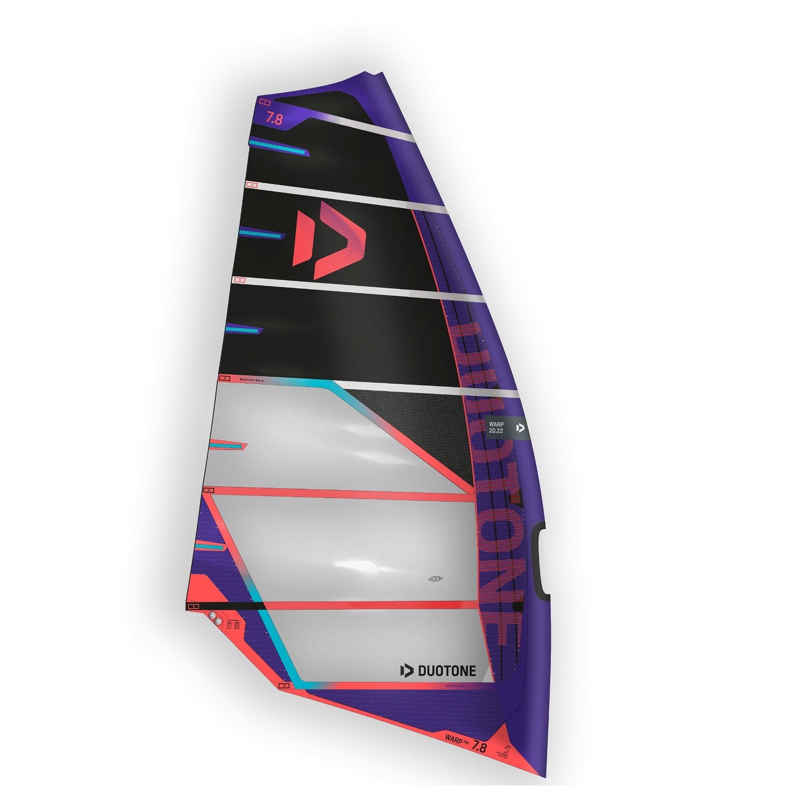 DUOTONE Warp_Fin 20.22 2022-Duotone Windsurfing-5.0-Black-14220-1214-9010583065601-Surf-store.com