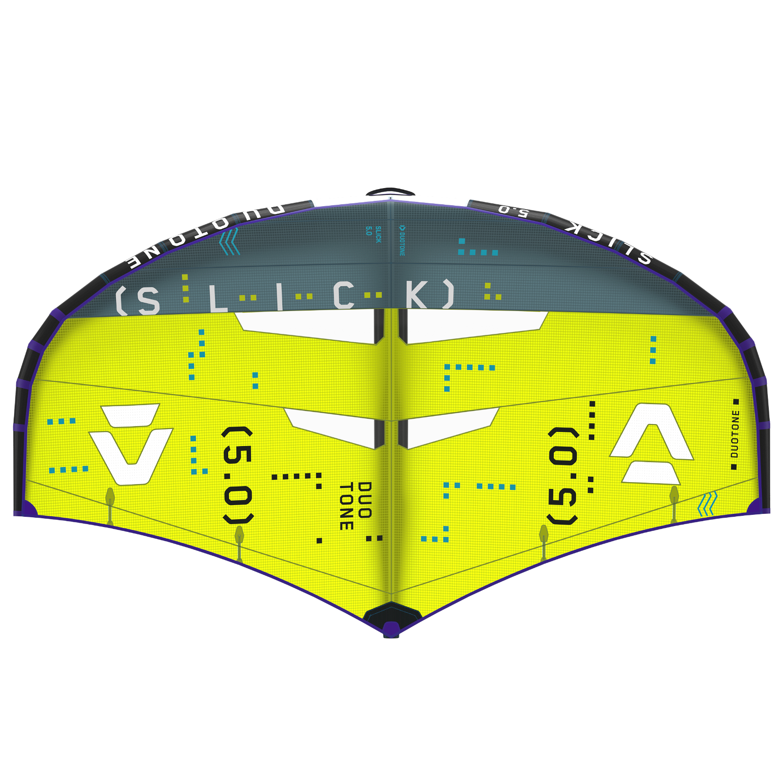 DUOTONE Wing Slick 2024-Duotone Foilwing-3.0-C07:lime/dark-grey-42240-3520-9010583196503-Surf-store.com