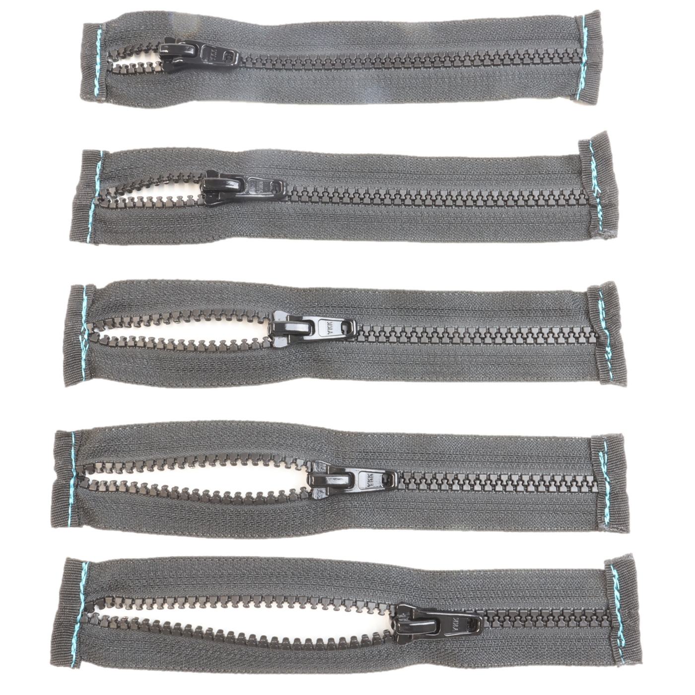 Duotone Zipper for Leading Edge (SS15-onw)(5pcs) 2023-Duotone Kiteboarding-0-Black-44220-8723-9010583080987-Surf-store.com