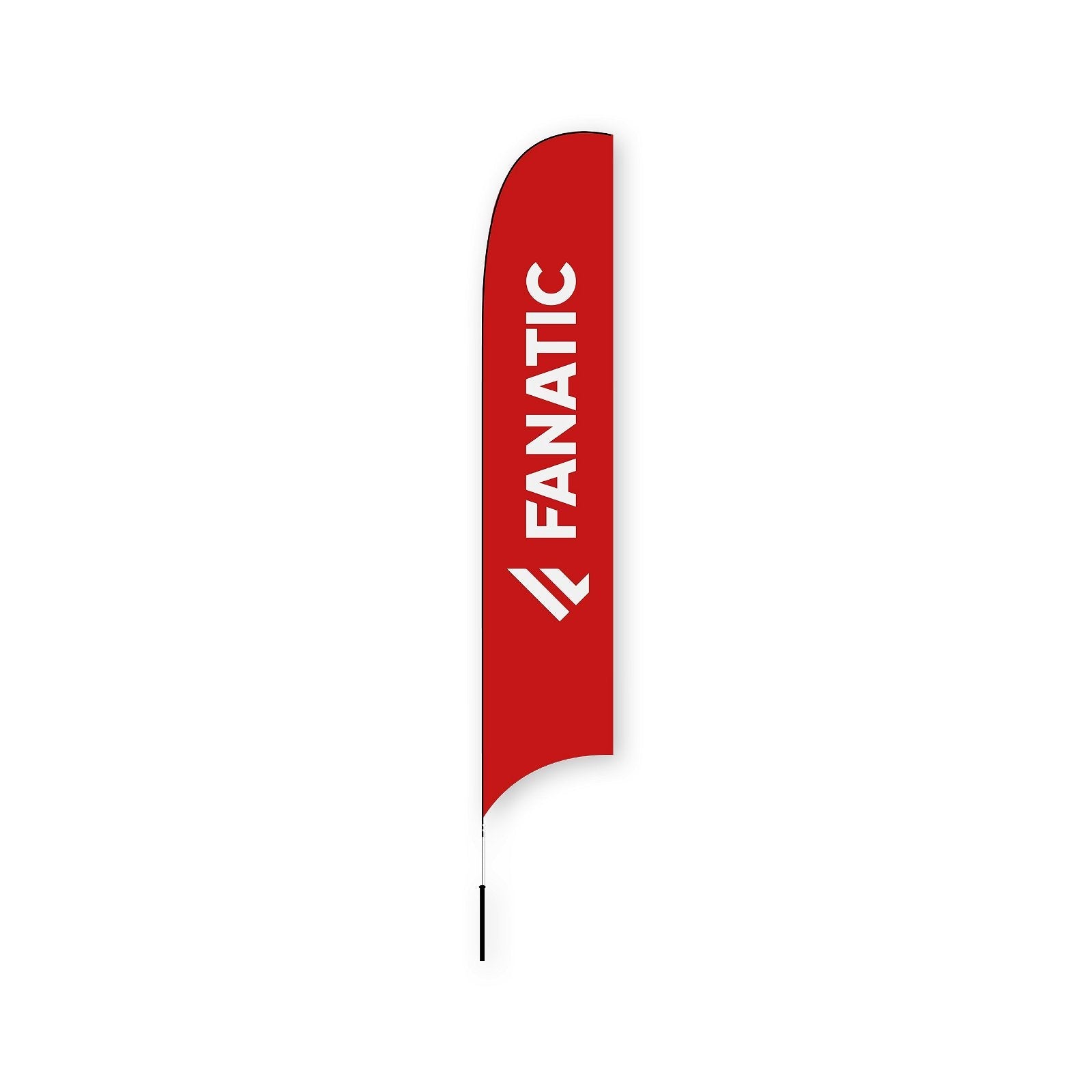 FANATIC Beachflag incl. Pole & Base 2023-Fanatic Windsurfing-421x80cm-red-13200-8545-9008415921515-Surf-store.com