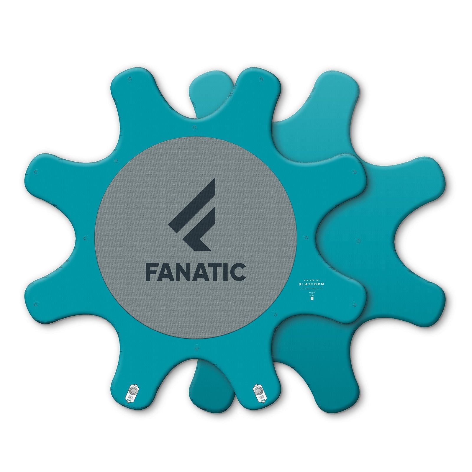 FANATIC Fly Air Fit Platform 2024-Fanatic SUP-10"x10"-Black-13200-1142-9008415923045-Surf-store.com