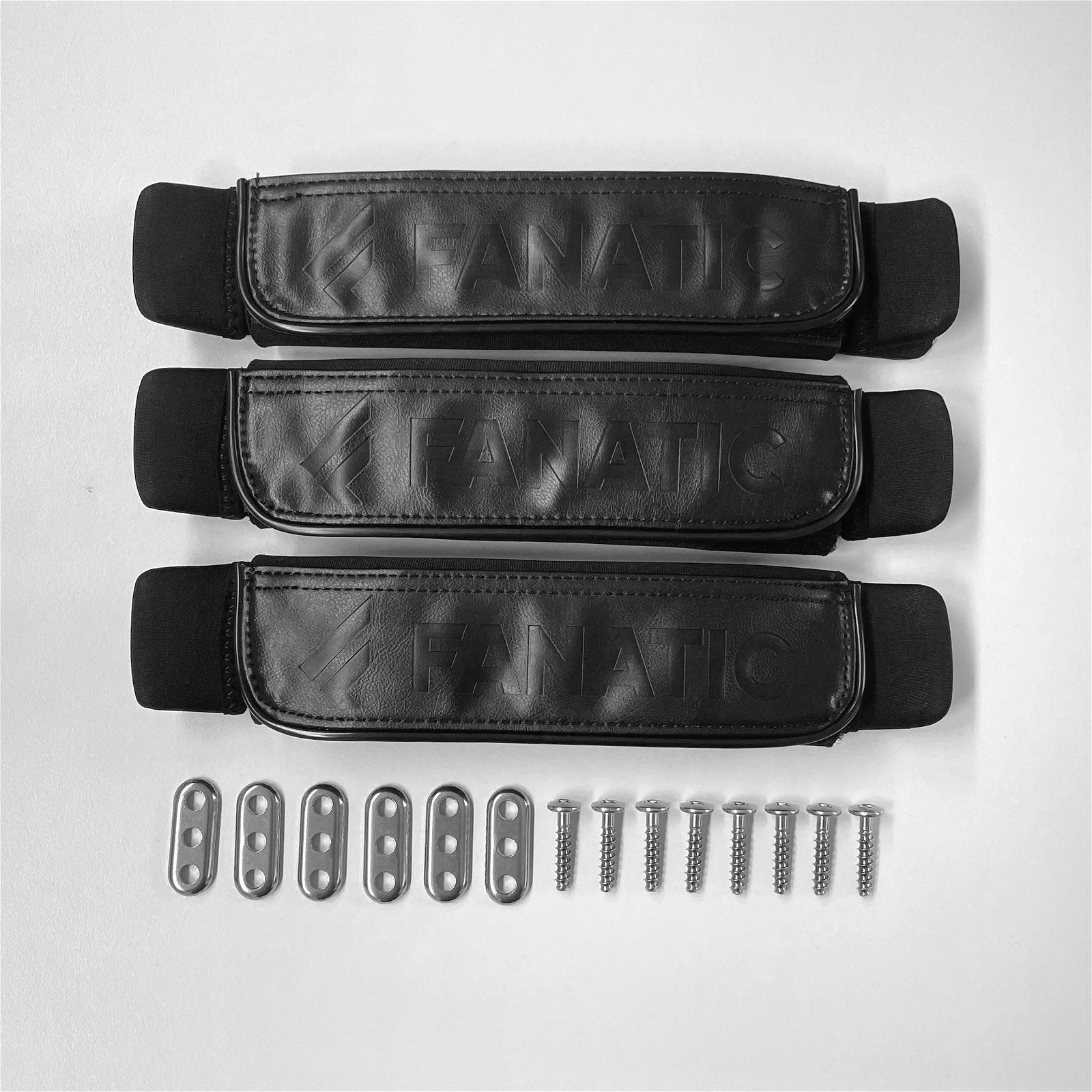 FANATIC Footstraps Foilboards incl. Screws (3pcs) 2023-Fanatic X-OneSize-Black-32230-8067-9010583146720-Surf-store.com