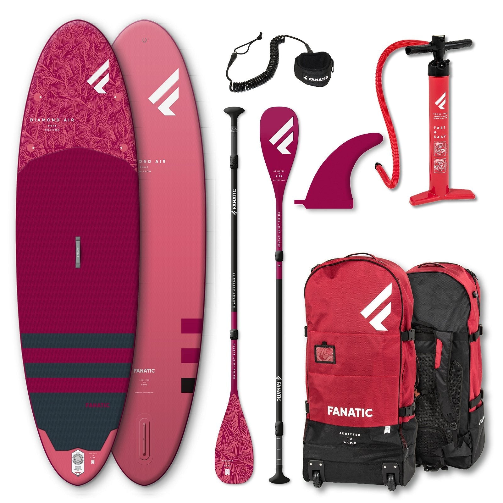 FANATIC Package Diamond Air 2024-Fanatic SUP-9'8"-Black-13200-1733-9008415938544-Surf-store.com