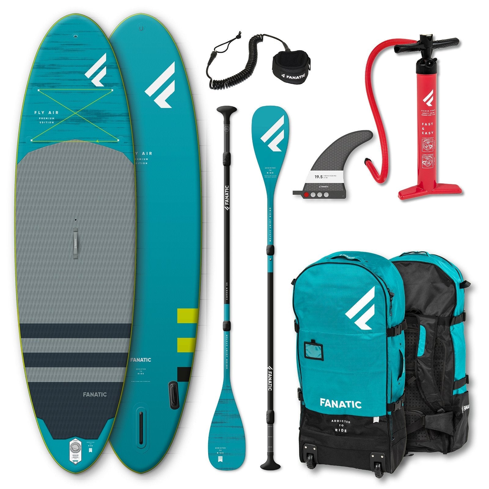 FANATIC Package Fly Air Premium/C35 2024-Fanatic SUP-9'8"-Black-13200-1732-9008415938421-Surf-store.com