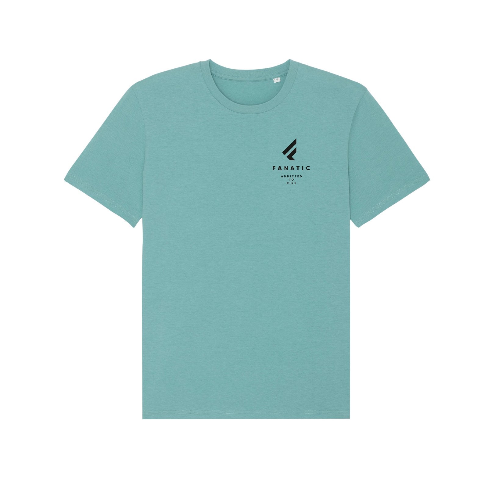 FANATIC Tee SS Addicted men 2023-Fanatic Windsurfing-L-609 teal-monstera-34232-5020-9010583140704-Surf-store.com