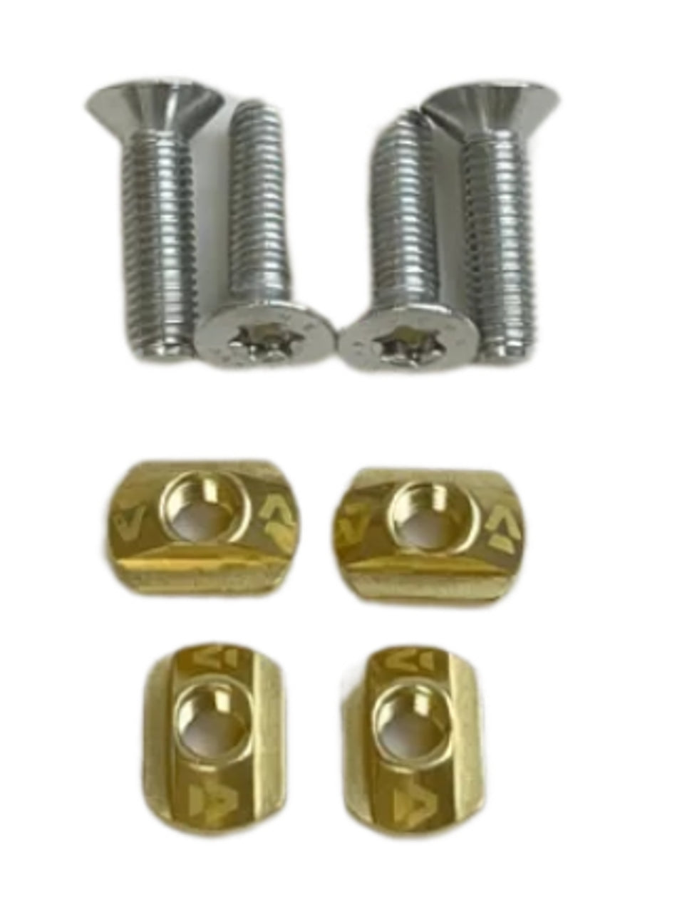 DUOTONE Screw Set Foil Mounting System QM (incl.nuts) (4pcs)-Duotone Foilwing-42240-8080-Surf-store.com