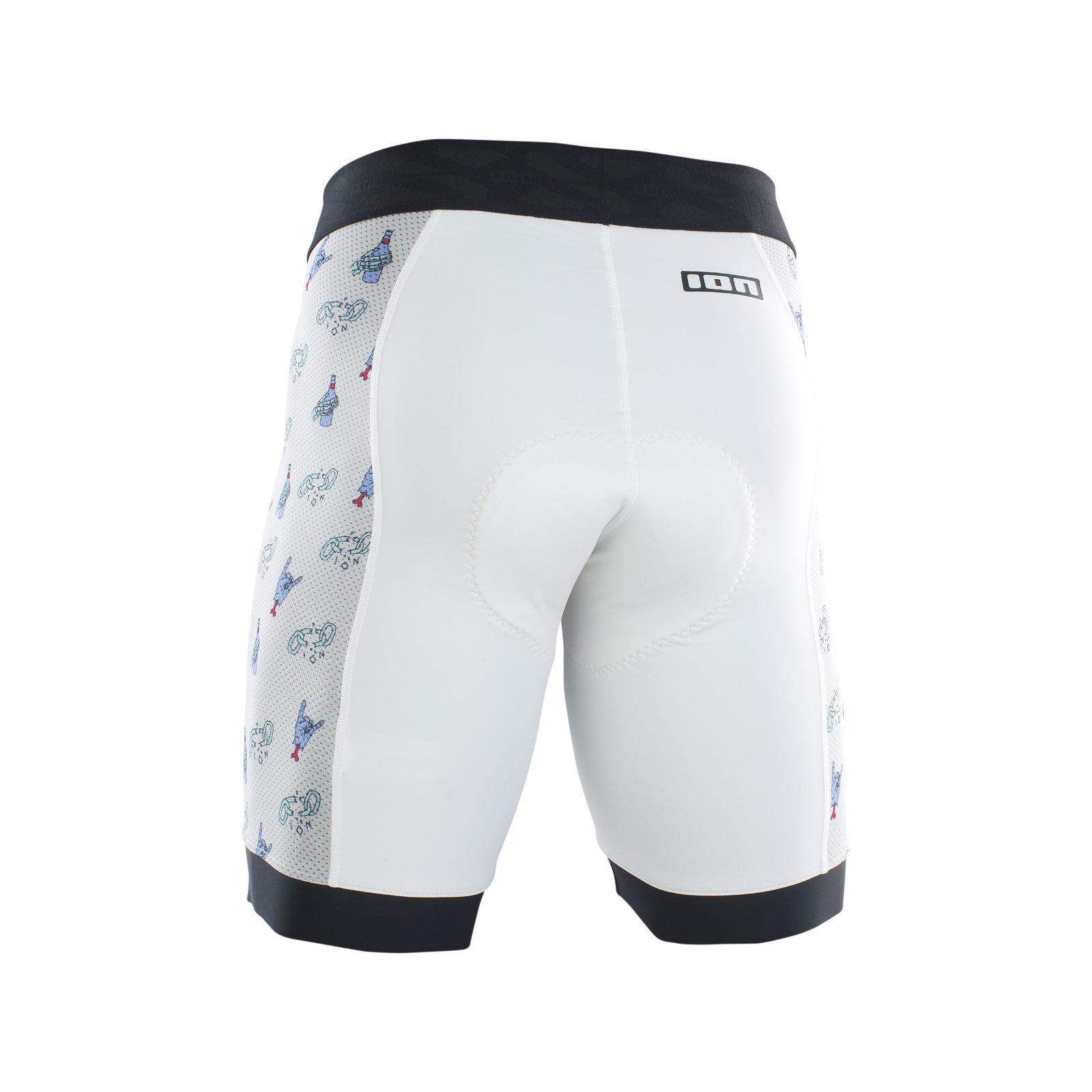 ION Baselayer In-Shorts long AOP men 2023-ION Bike-L-White-47232-5782-9010583123684-Surf-store.com