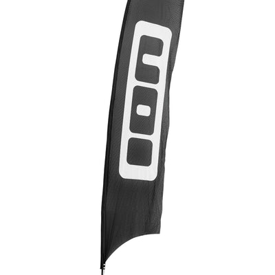 ION Beachflag w/o Pole&Foot 2024-ION Water-421x80-black/white-48800-8531-9008415783717-Surf-store.com