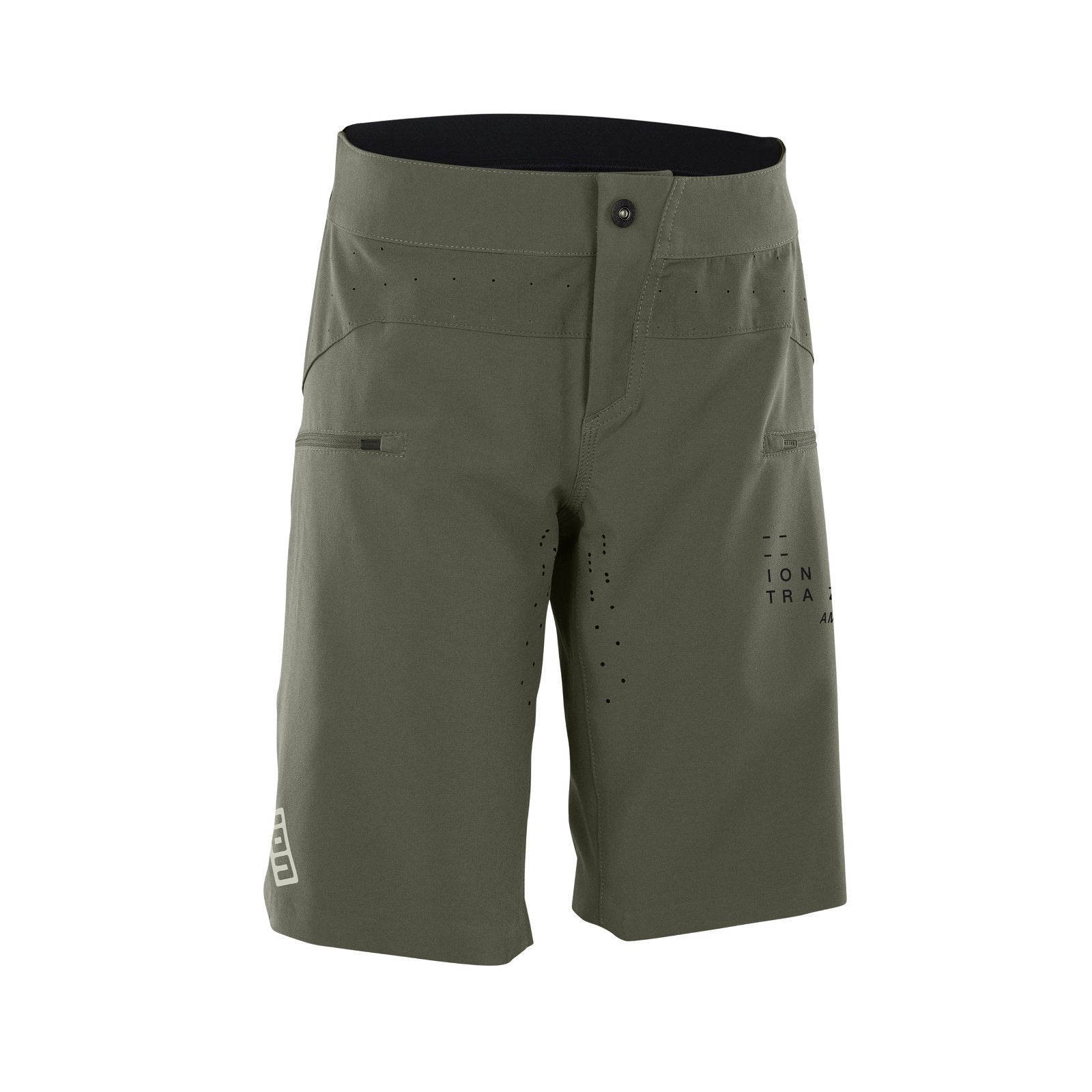 ION Bike Shorts Traze Amp AFT women 2024-ION Bike-L-Olive-47243-5760-9010583154121-Surf-store.com