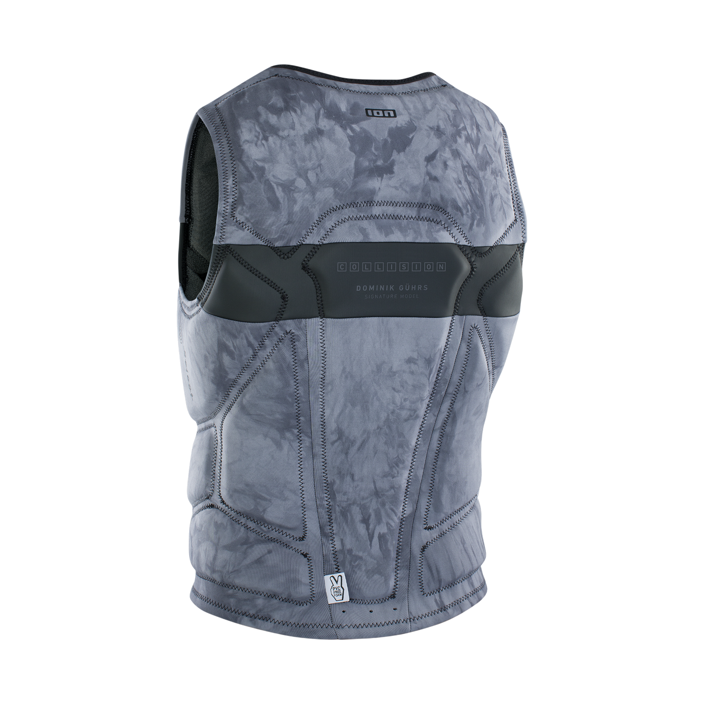 ION Collision Vest Select Front Zip 2024-ION Water-L-Grey-48222-4160-9010583050706-Surf-store.com