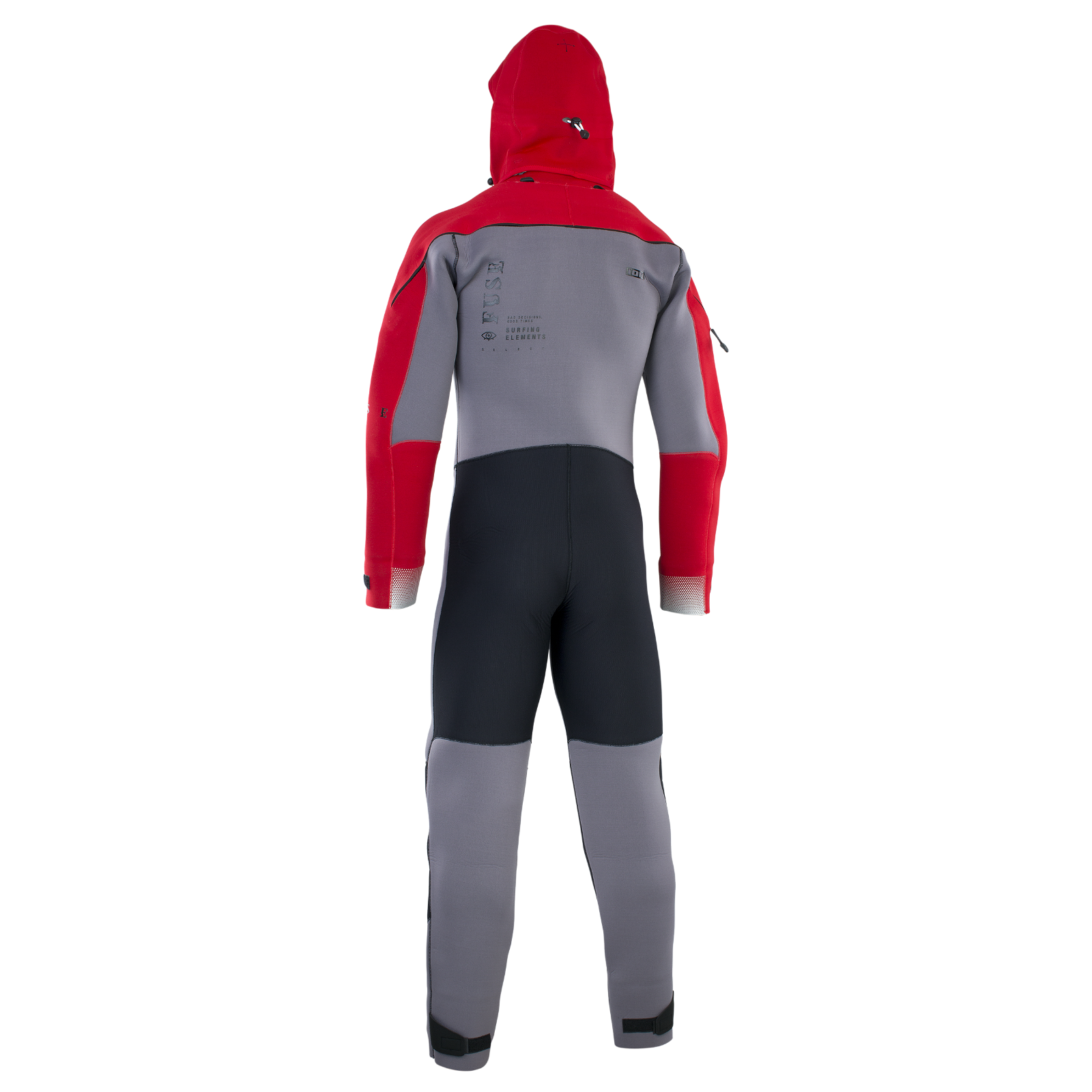 ION Fuse Drysuit 4/3 Back Zip 2024-ION Water-L-Grey-48232-4400-9010583083674-Surf-store.com