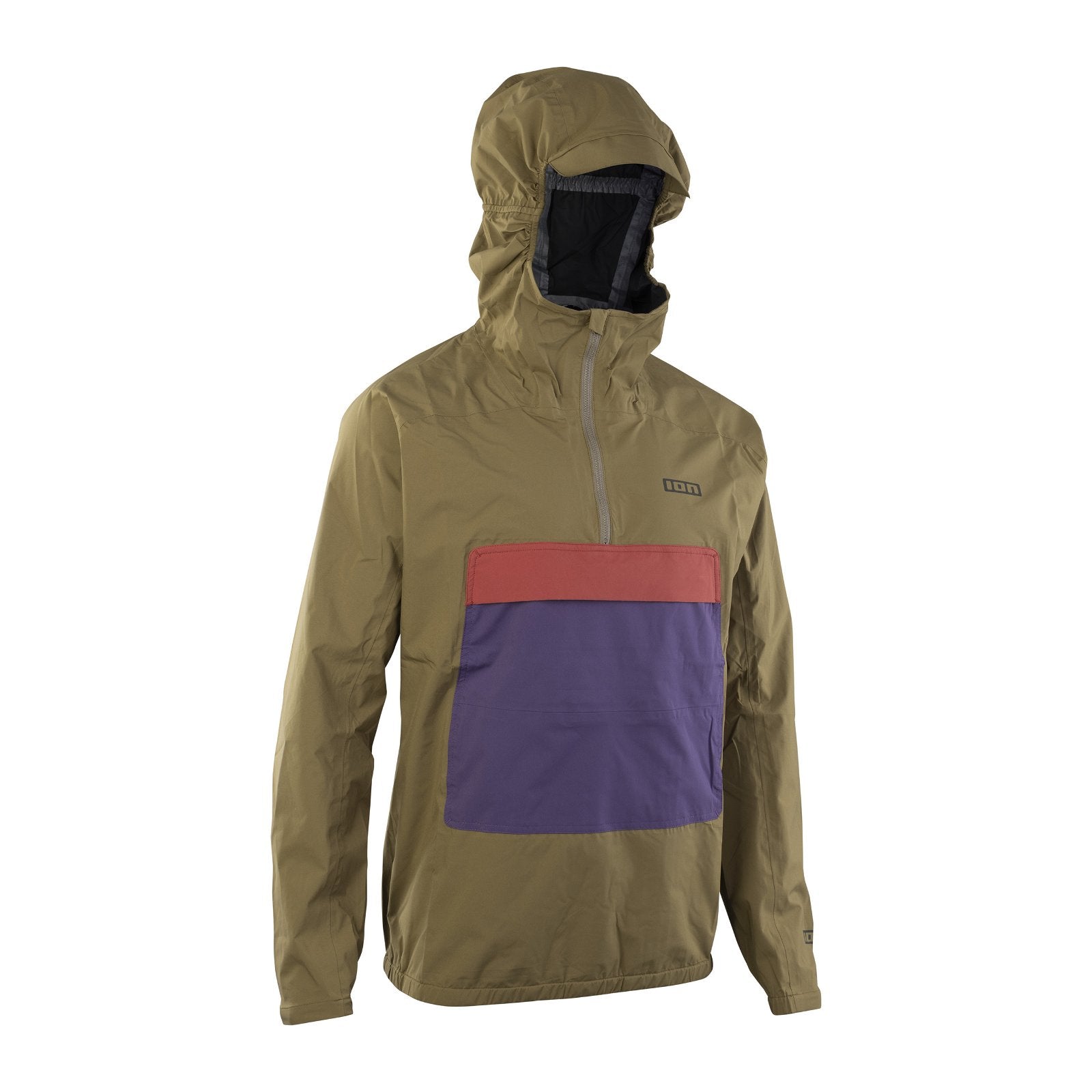 ION Jacket Shelter Anorak 2.5L unisex 2024-ION Bike-L-Maroon-47230-5452-9010583098364-Surf-store.com