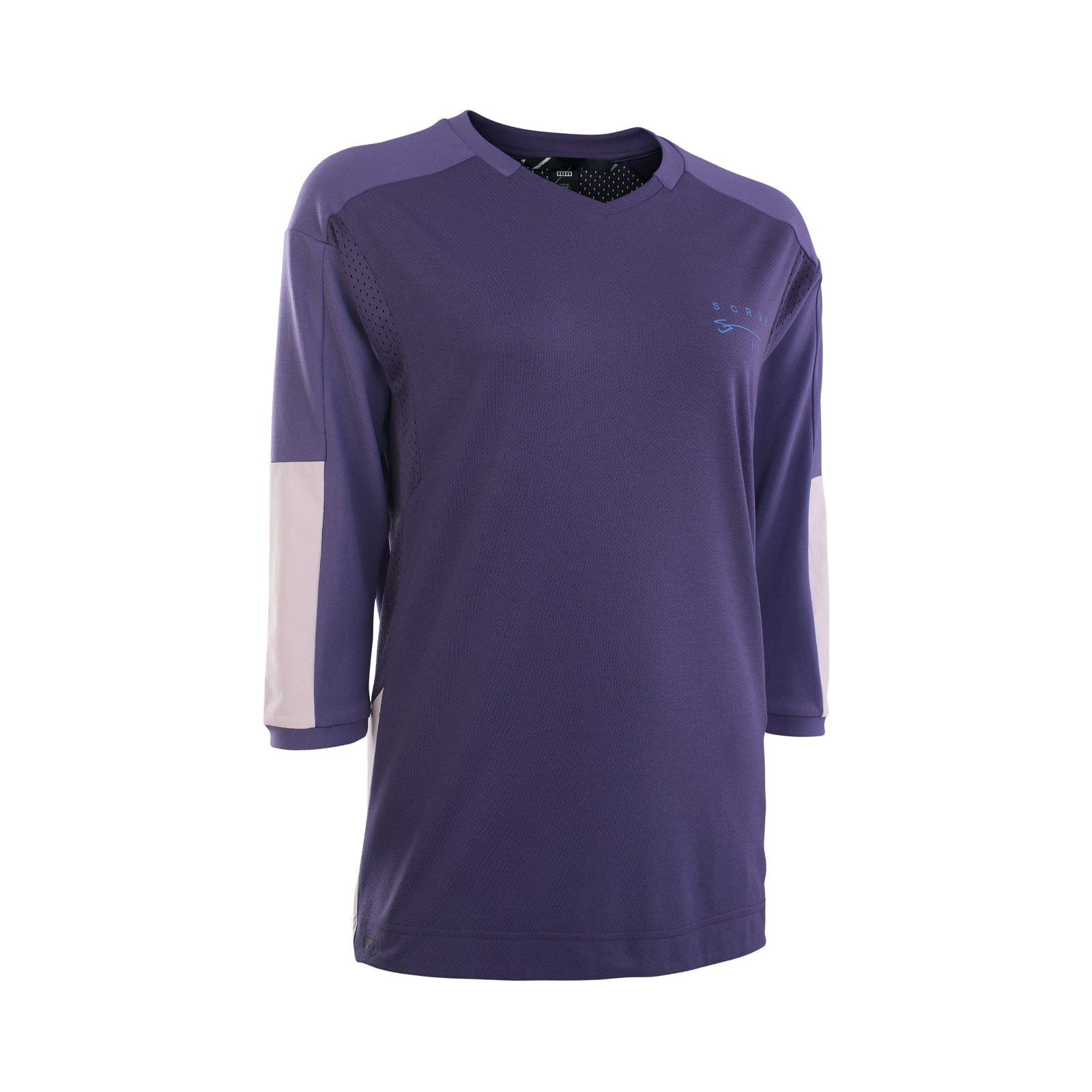 ION Jersey Scrub Amp LS 3/4 women 2023-ION Bike-L-Purple-47233-5022-9010583112015-Surf-store.com