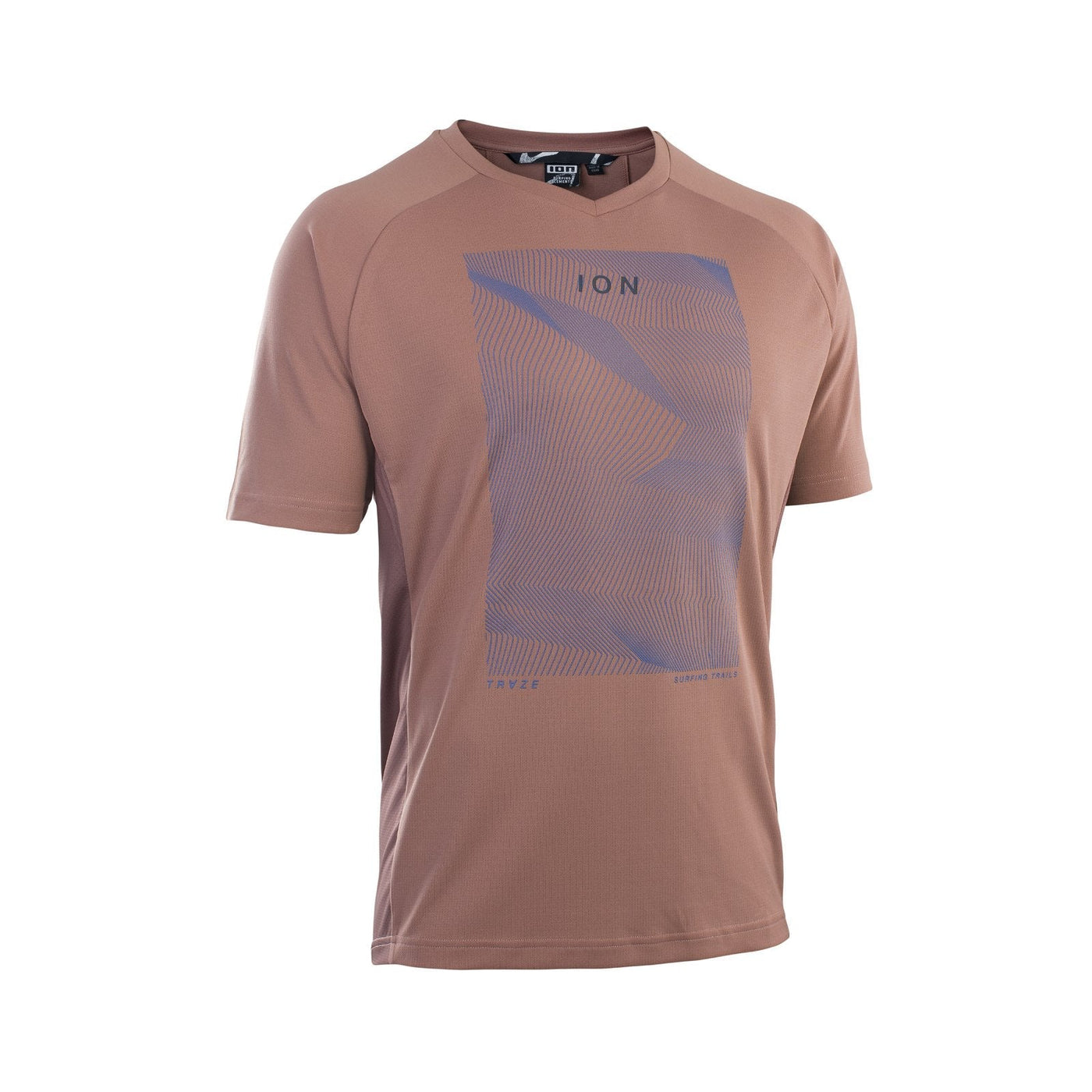 ION Jersey Traze S men 2023-ION Bike-L-Maroon-47232-5055-9010583103440-Surf-store.com