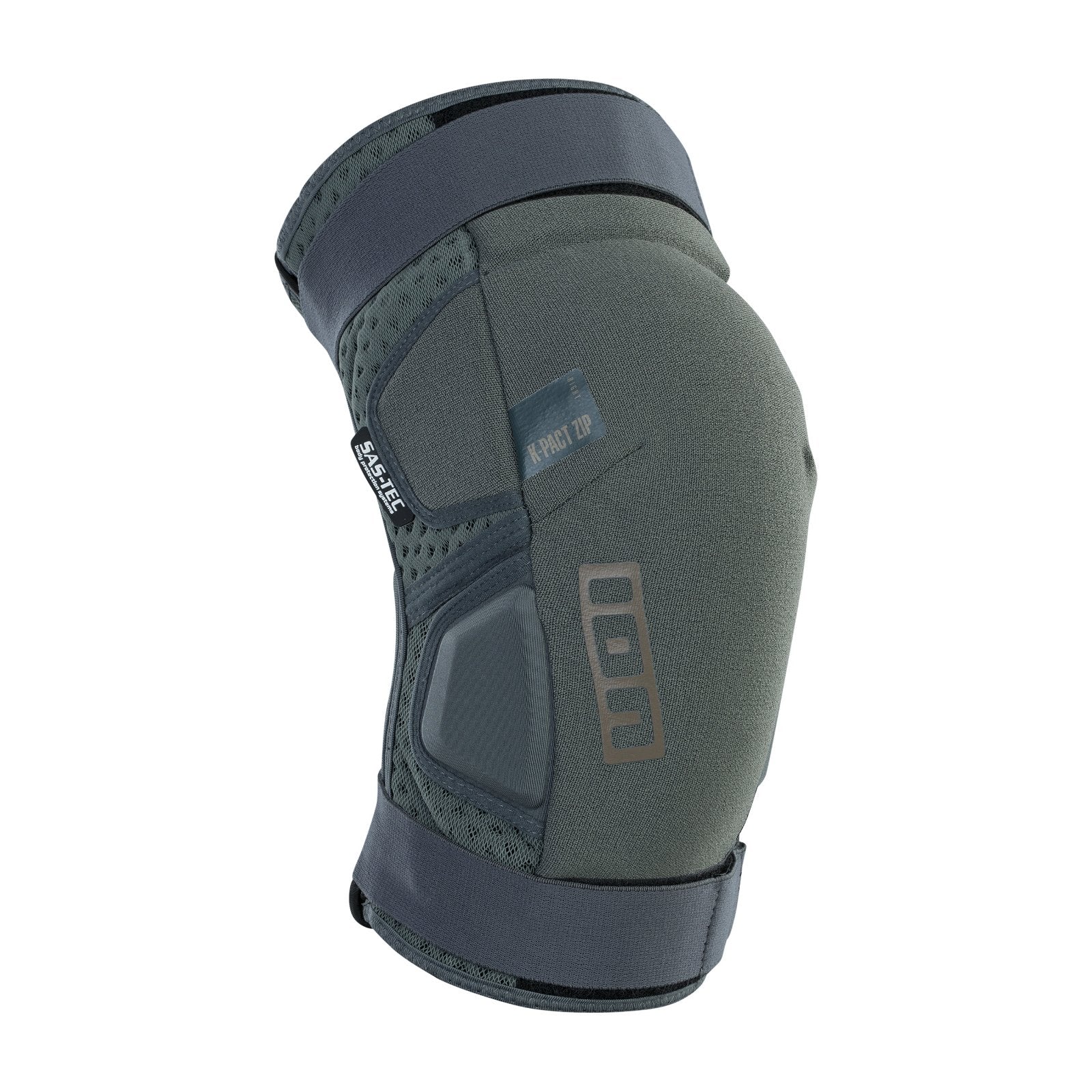 ION Knee Pads K-Pact Zip unisex 2024-ION Bike-L-Grey-47800-5970-9010583029221-Surf-store.com