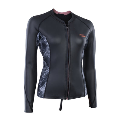 ION Neo Zip Top 2/1 LS Skin women 2024-ION Water-M-Black-48233-4227-9010583173368-Surf-store.com