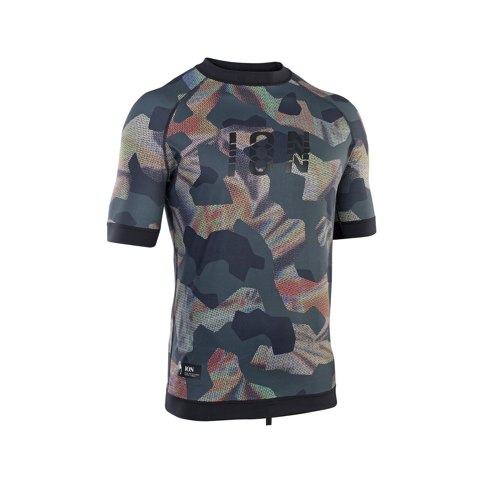 ION Rashguard Maze SS men 2022-ION Water-L-Olive-48222-4231-9010583049625-Surf-store.com