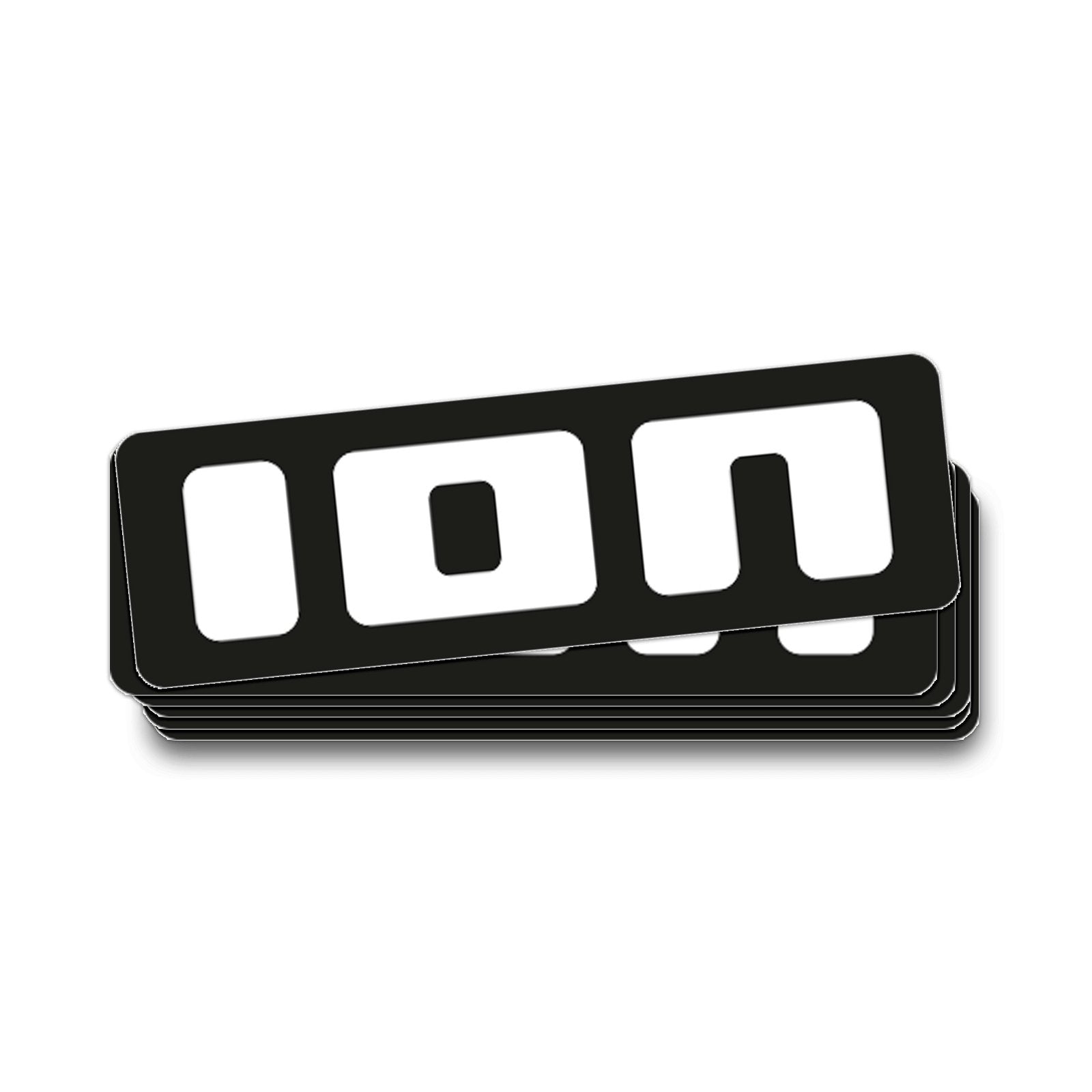 ION Sticker (10pcs) 2024-ION Water-16x4,7cm-black/white-48210-8203-9010583065878-Surf-store.com