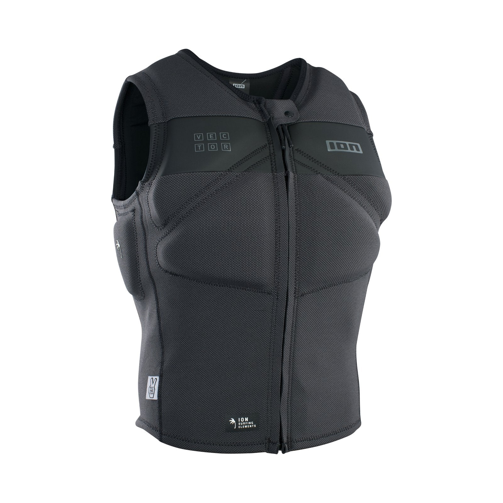 ION Vector Vest Select Front Zip 2024-ION Water-L-Grey-48232-4163-9010583123509-Surf-store.com