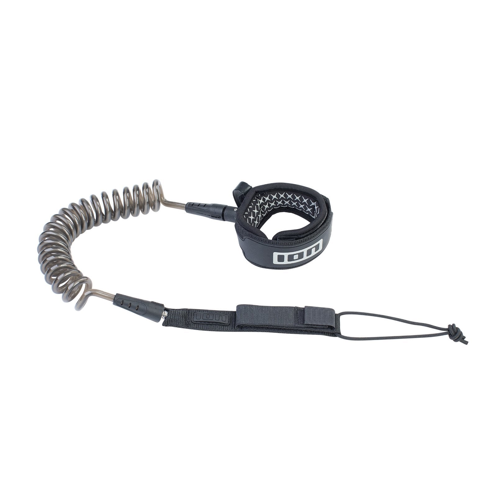 ION Wing Leash Core Coiled Ankle 2024-ION Water-5'5-Black-48220-7061-9010583059914-Surf-store.com