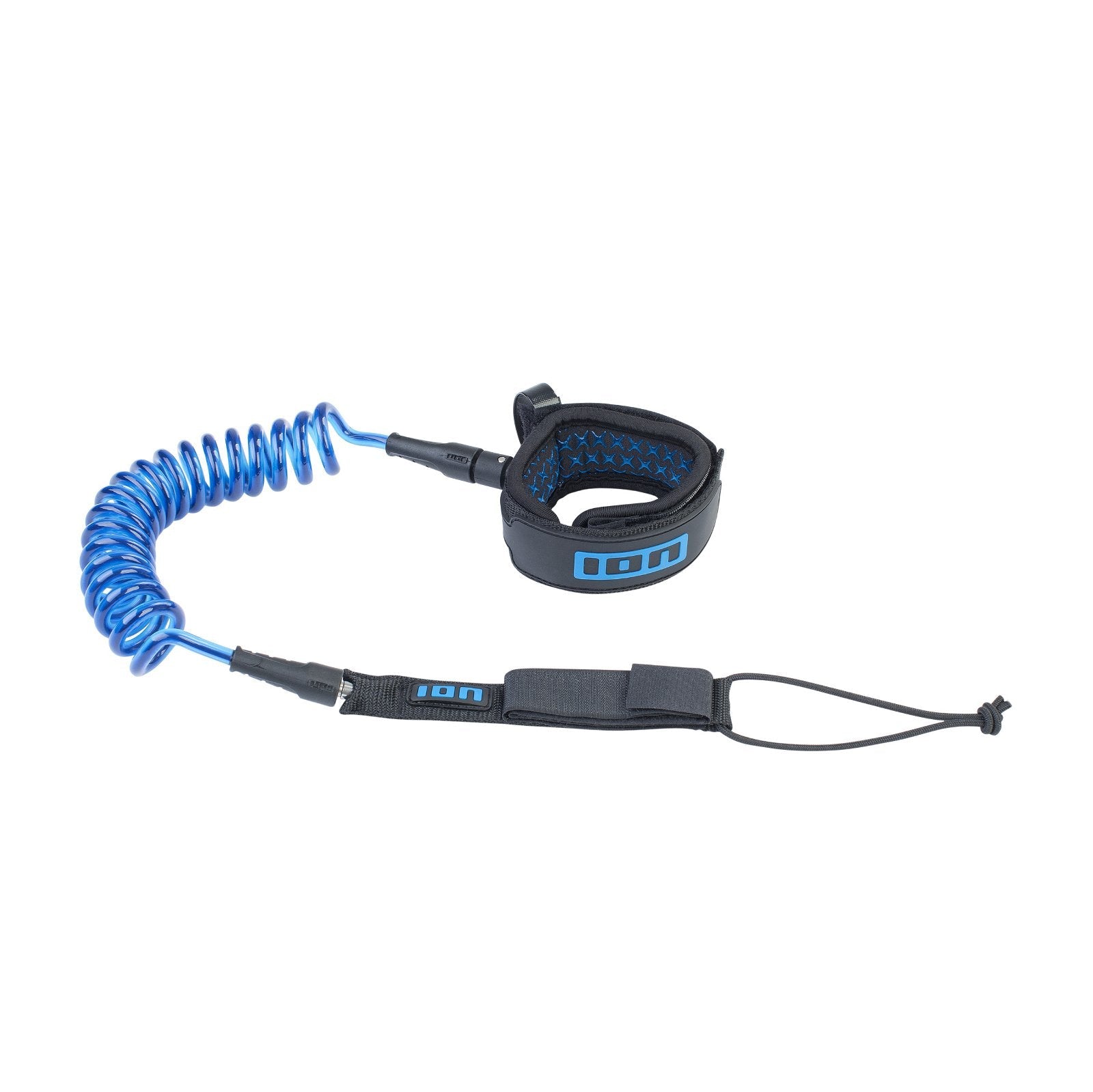 ION Wing Leash Core Coiled Ankle 2024-ION Water-5'5-Blue-48220-7061-9010583059921-Surf-store.com