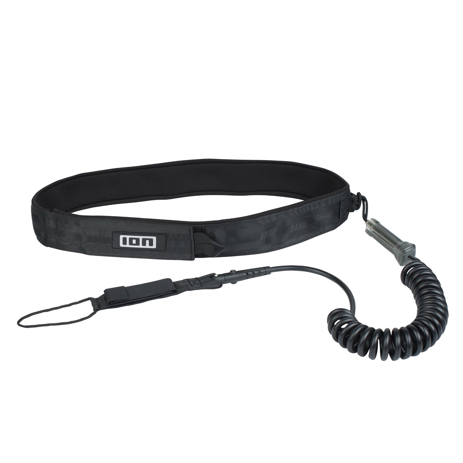 ION Wing/SUP Leash Core Coiled Hip Safety 2024-ION Water-L-XL(10´)-Black-48700-7054-9010583074788-Surf-store.com