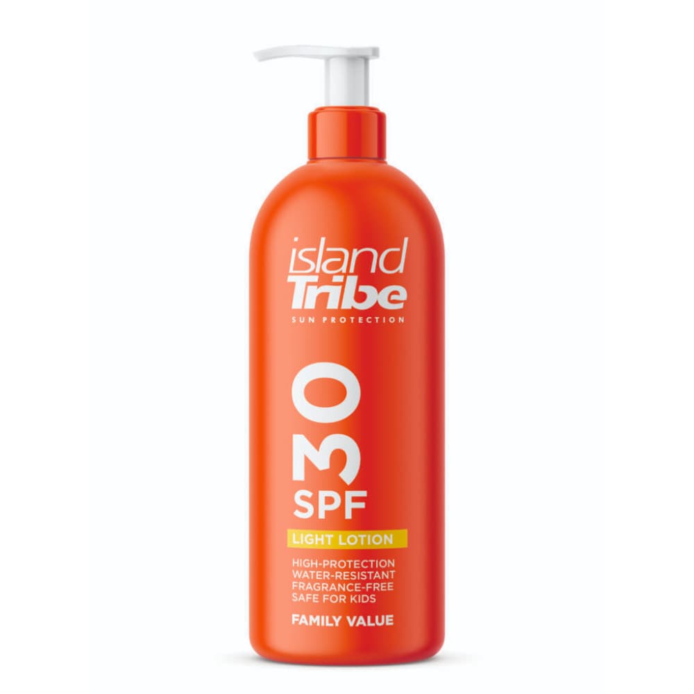 ISLAND TRIBE SPF 30 LIGHT LOTION 450 ML OXYBENZONE FREE-ISLAND TRIBE-Surf-store.com