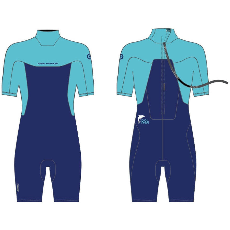 Neilpryde Dolphin Youth Shorty 2/2 BZ-Neilpryde-8-blue-4045533742894-4045533742894-Surf-store.com