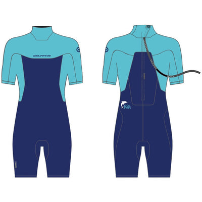 Neilpryde Dolphin Youth Shorty 2/2 BZ-Neilpryde-8-blue-4045533742894-4045533742894-Surf-store.com