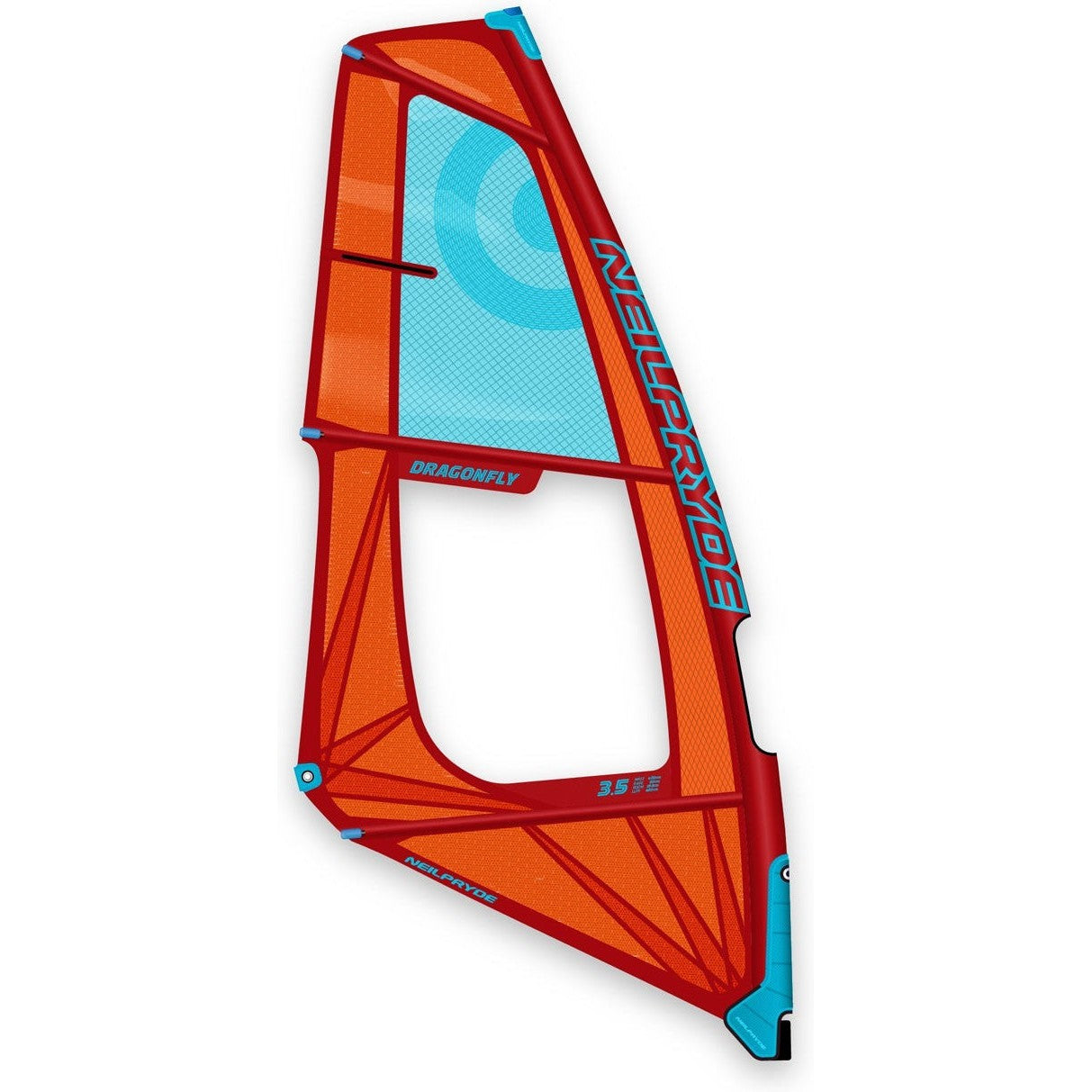 Neilpryde Dragonfly 2023-Neilpryde-4,3-C2 orange / blue-4045533756167-4045533756167-Surf-store.com