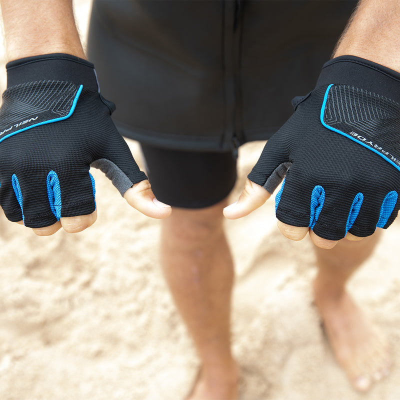 Neilpryde Half finger Amara Glove 2022-Neilpryde-L-black-8898411607428-889841160742-Surf-store.com