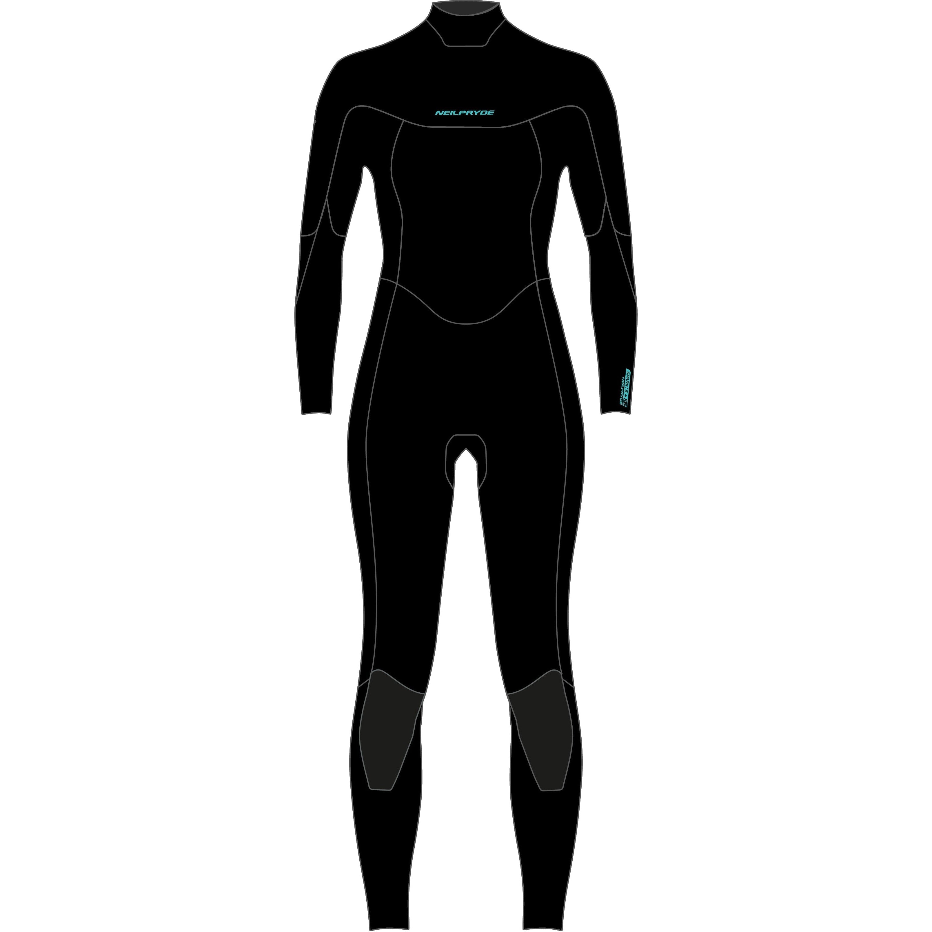 Neilpryde Spark Fullsuit 5/4 BZ 2022-Neilpryde-black-38-4045533745505-4045533745505-Surf-store.com